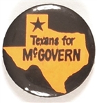 Texans for McGovern, Orange Version Without USA Map