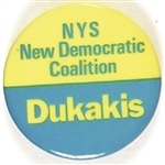 NY New Democratic Coalition for Dukakis