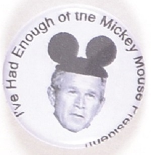 Anti Bush Mickey Mouse