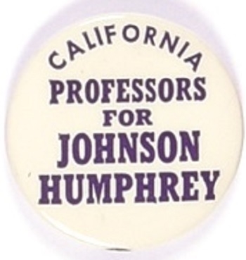 California Professors for Johnson, Humphrey