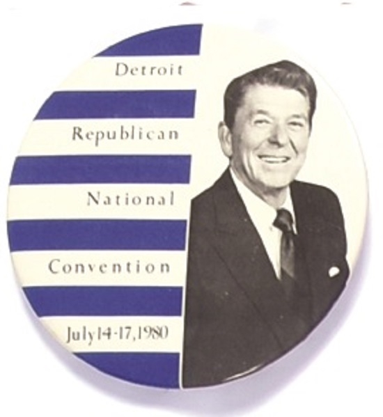 Reagan 1980 Convention Pin