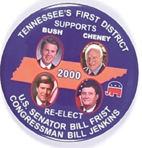 GW Bush Tennessee Coattail