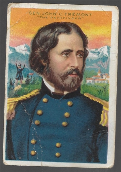 Gen. John Fremont Trade Card