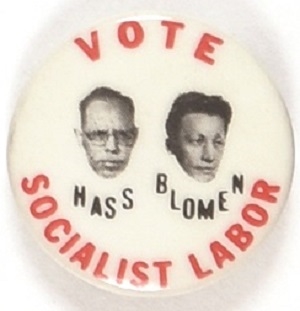 Hass, Blomen Socialist Labor Party Jugate