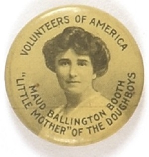 Ballington Booth World War I Suffrage Related Pin