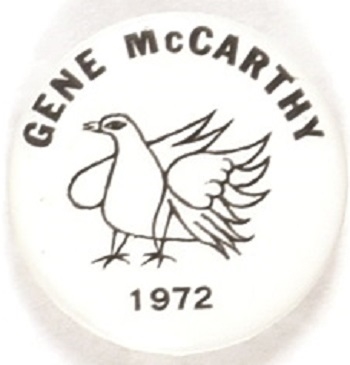 Gene McCarthy Peace 1972