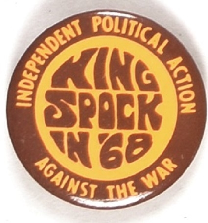 King, Spock Against the War Yellow Version