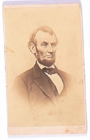 President Lincoln CDV