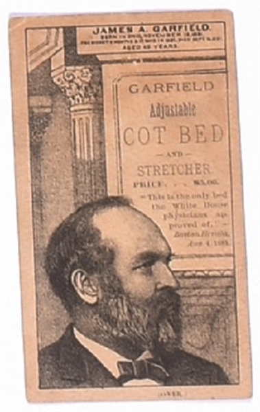 Garfield Massachusetts Trade Card