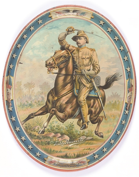 Theodore Roosevelt Rough Rider Tray