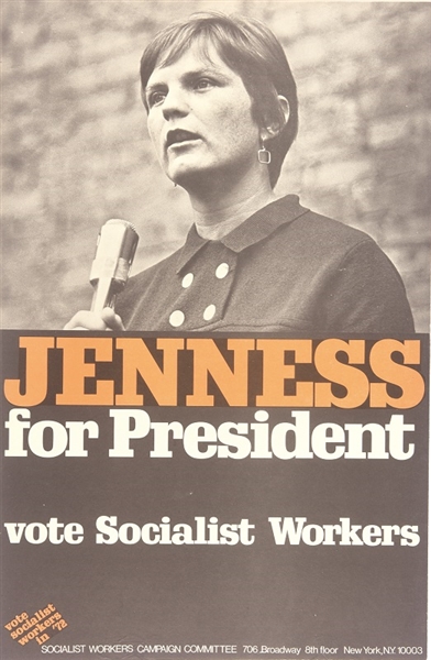 Linda Jenness for President