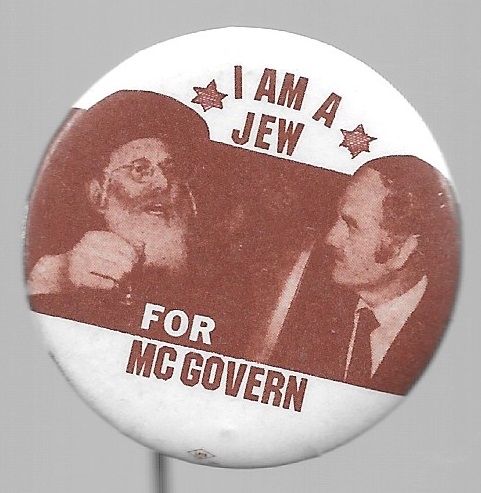 I am a Jew for McGovern 