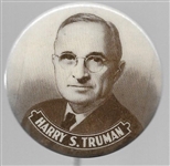 Harry Truman Brown and White Celluloid 