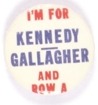 Kennedy, Gallagher Row A New Jersey Coattail