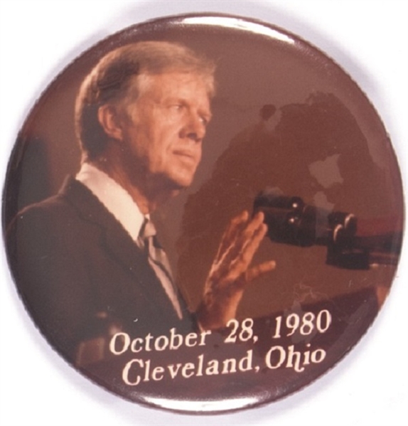 Jimmy Carter Cleveland, OH Debate Pin