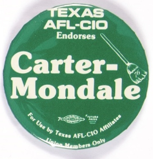 Texas AFL-CIO Endorses Carter