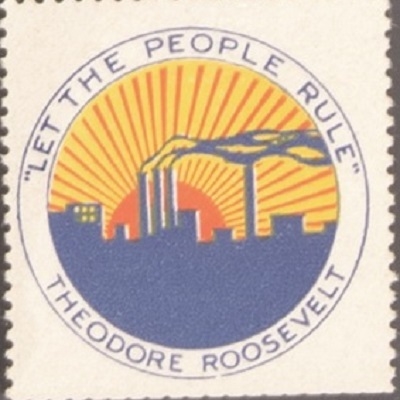 Roosevelt Let the People Rule Stamp