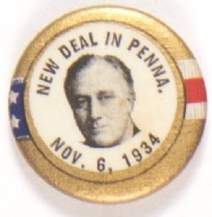 Roosevelt New Deal in Pennsylvania