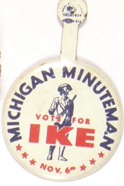 Ike Michigan Minuteman Tab