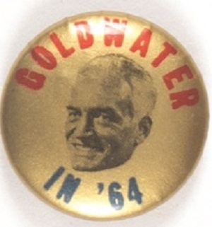 Goldwater Gold, Red and Blue Celluloid