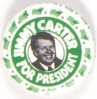 Carter Green Flags Pin