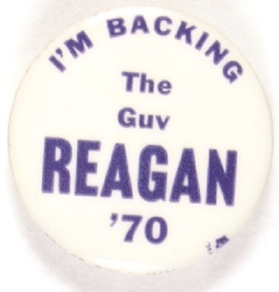 Reagan Im Backing the Guv