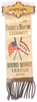 McKinley New York Sound Money League Ribbon