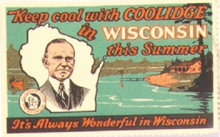 Coolidge Wisconsin Vacation Stamp