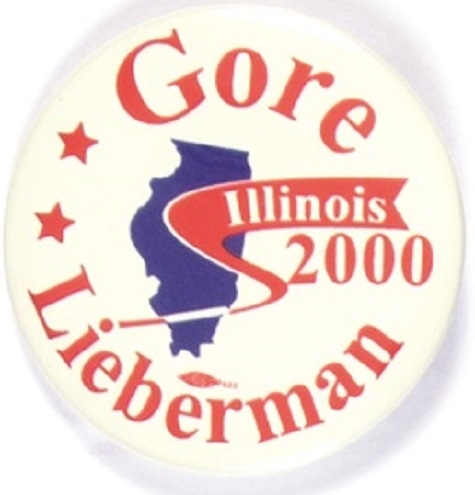Gore, Lieberman Illinois 2000