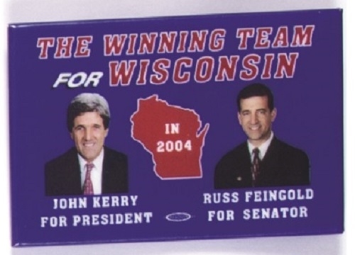 Kerry, Feingold Wisconsin Coattail