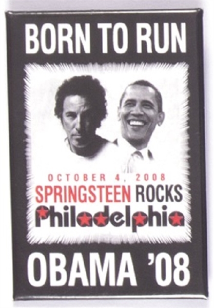 Obama, Springsteen Philadelphia Concert
