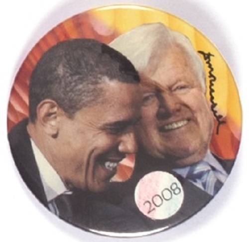 Obama, Ted Kennedy Celluloid by David Russell
