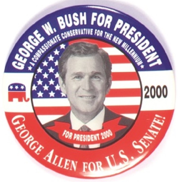 Bush, Allen Virginia Coattail