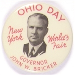 Gov. Bricker, Ohio Day at New York Worlds Fair