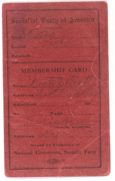 Socialist Party of America 1914 Membership
