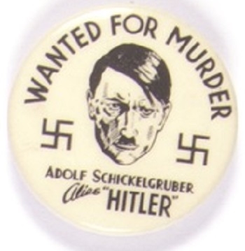 Hitler Wanted for Murder