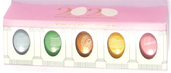 Trump Easter Egg Roll Group of Five Eggs