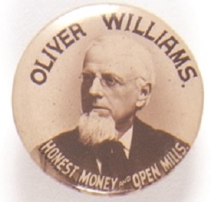 Oliver Williams Honest Money and Open Mills Stud