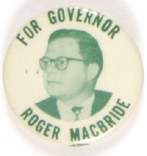MacBride for Governor of Vermont