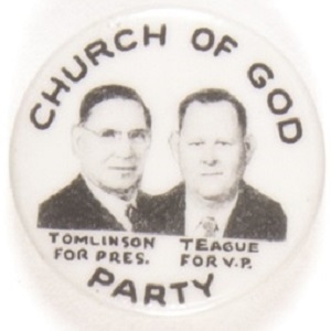 Tomlinson, Teague Church of God Jugate