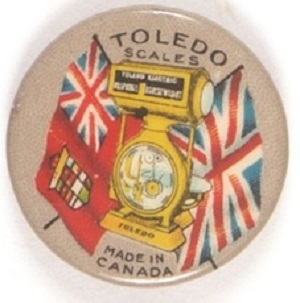Toledo Scales Canadian Celluloid