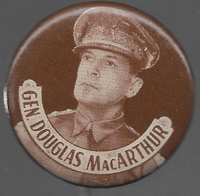 MacArthur Brown and White Celluloid