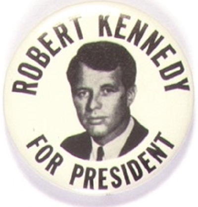 Robert Kennedy Black and White Celluloid