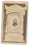 Lincoln Martyred President CDV 