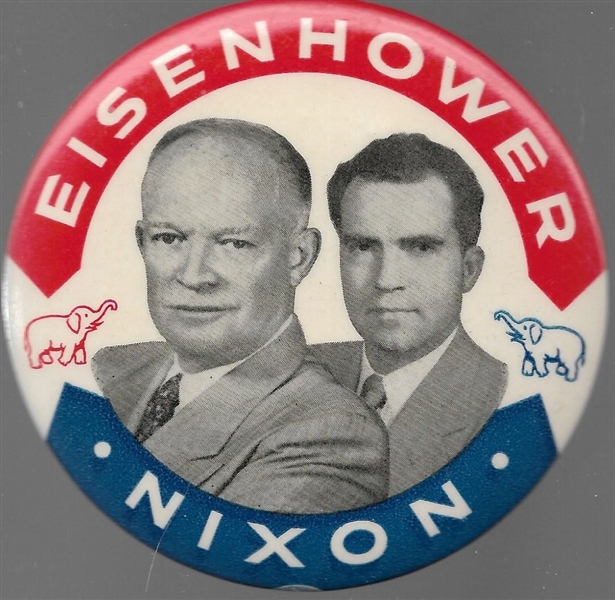 Eisenhower, Nixon Elephants Jugate 