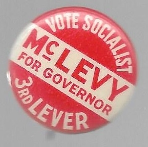 Vote Socialist McLevy for Governor