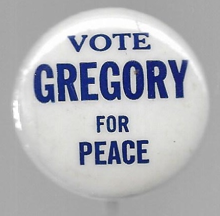 Vote Gregory for Peace