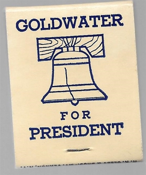 Goldwater Liberty Bell Matchbook 