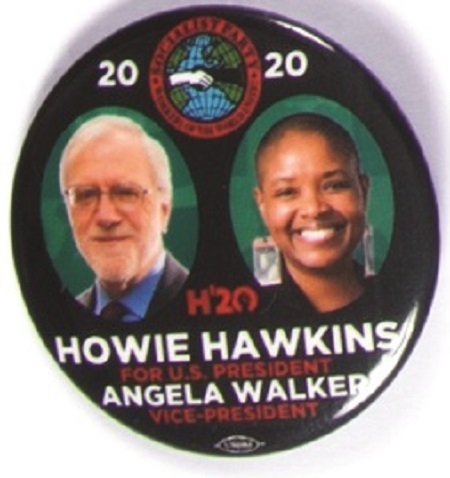 Hawkins, Walker Socialist Party 2020