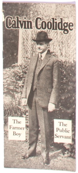 Calvin Coolidge Biography Pamphlet